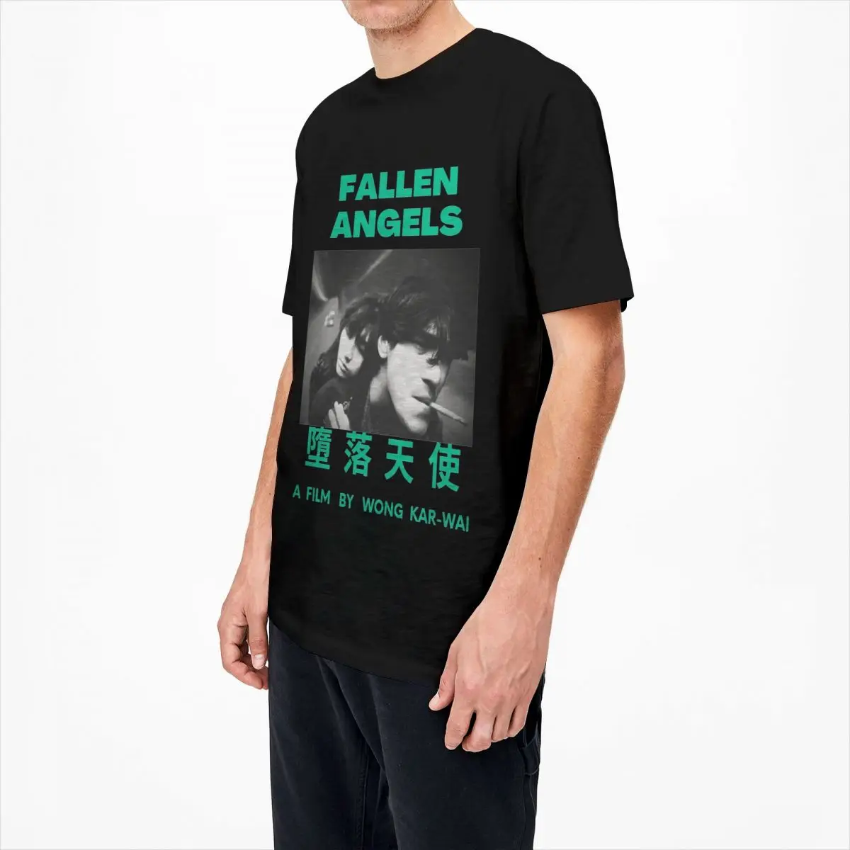 Fallen Angels Movie Graphic Men Women T Shirt Summer Vintage Casual O-Neck T Shirt Fashion Cotton Large Size T Shirt