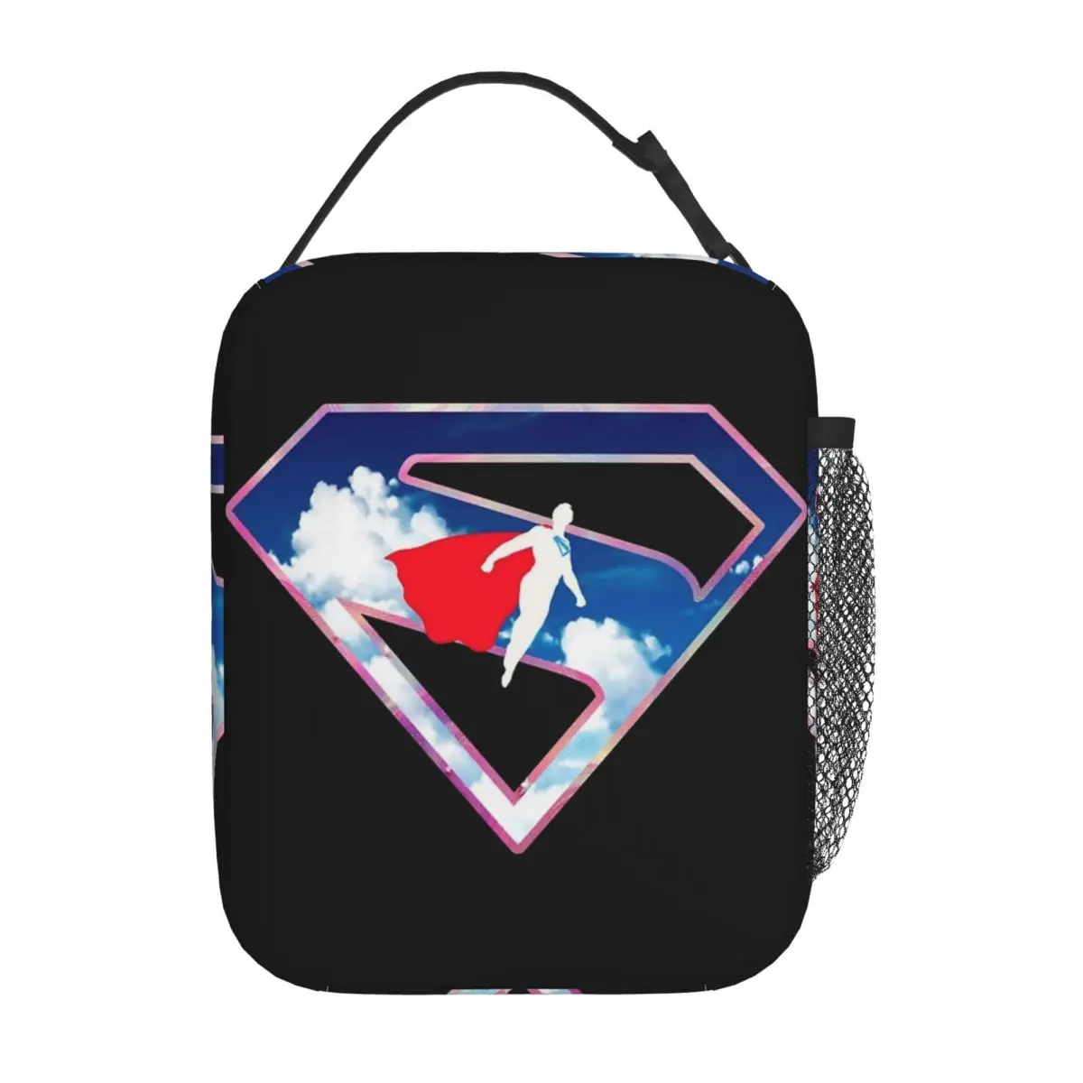 

Insulated Lunch Bags Supermans 2025 Movie Kalel Comics Storage Food Box INS Trendy Thermal Cooler Bento Box For School