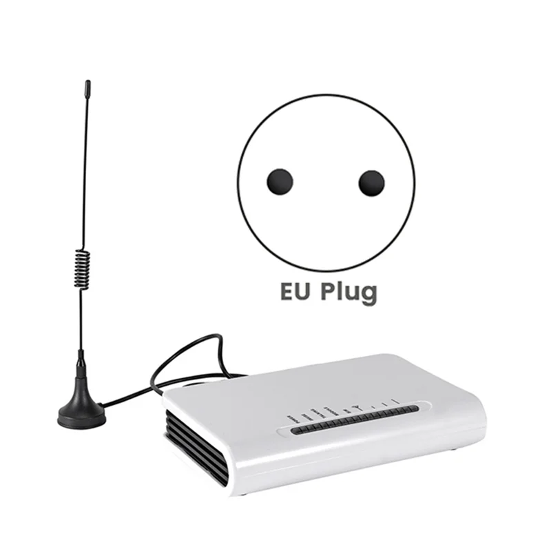 Terminal inalámbrico GSM 2G DTMF para sistema de alarma, teléfono fijo de escritorio, casete de Audio, tarjeta celular, teléfono fijo (Enchufe europeo)