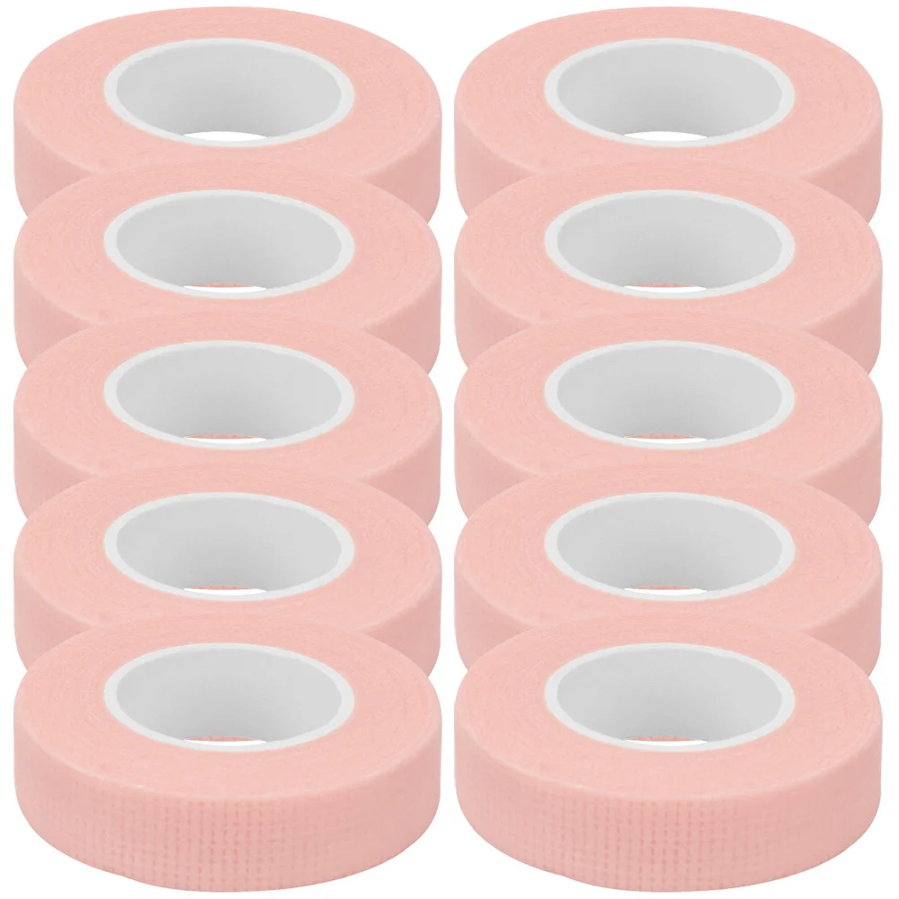 

10Pcs Eyelash Extensions Tape Skin Friendly Breathable Lash Tape Eyelash Planting Tools for Makeup Artists Beauty Salon Use