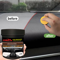Car plastic refurbishing wax: Enhances color, increases shine and provides protection. Suitable for dashboard, seats and bumpers