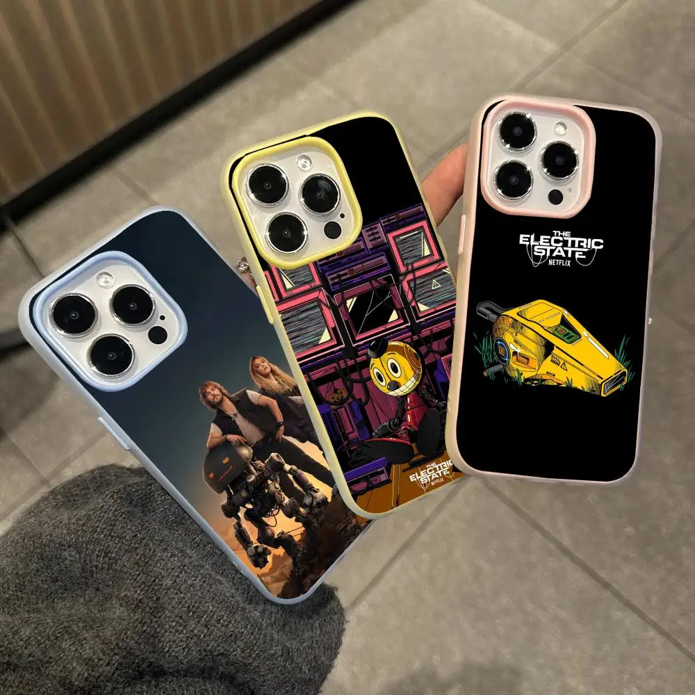 2025HotMoviesTheElectricState Phone Case For IPhone 17 16 15 14 13 Pro Max Plus Mini Jelly Material Case Crystal