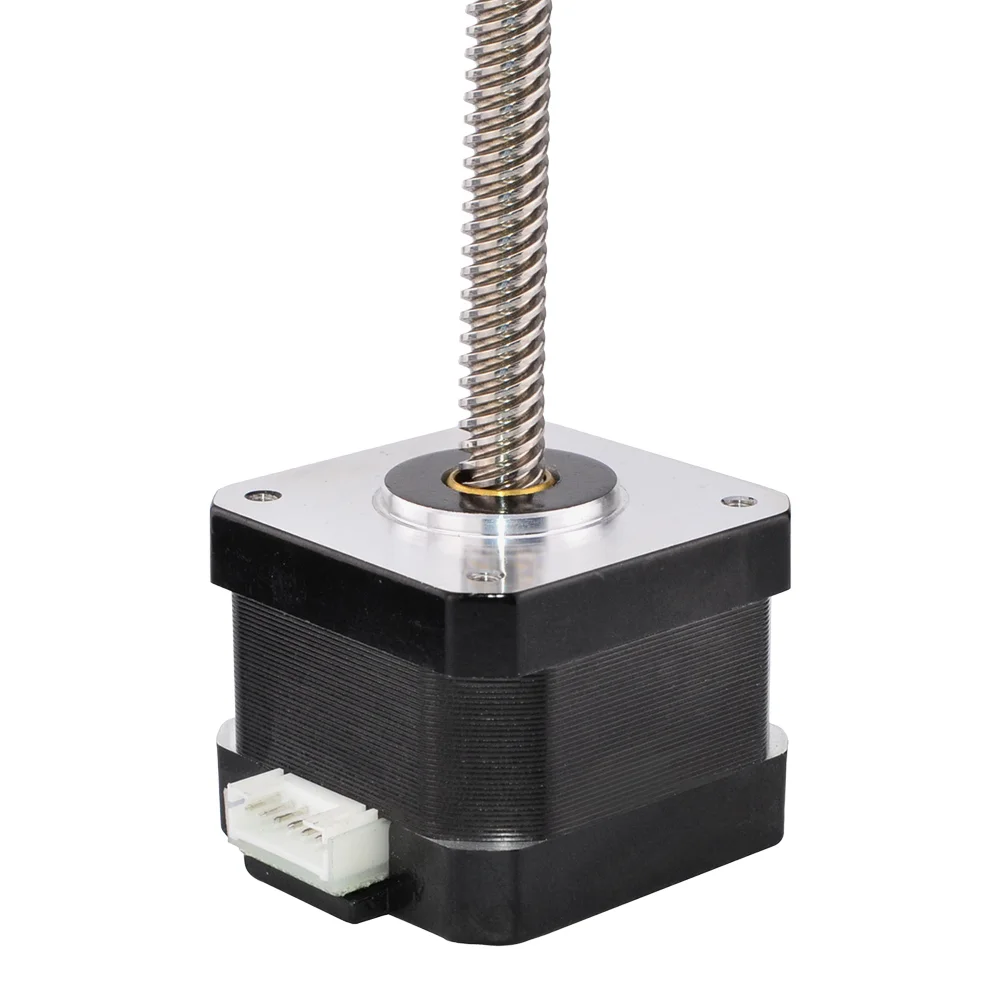 42X42x34mm Hybrid 2-Phase Nema 17 Non-Captive Stepper Motor 1.8 Degree DC Power Supply ROHS Certification
