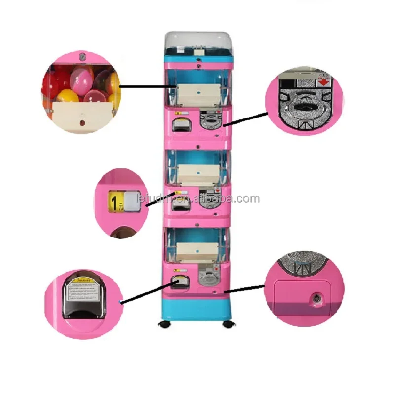 many beautiful toy from a capsule machine mini gashapon machine kids toy capsule machine