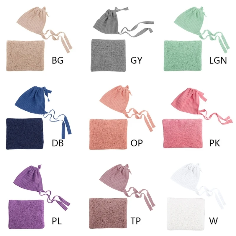 Set cappelli per coperte per ricevere fasce per neonati, applicabile a neonati bambini