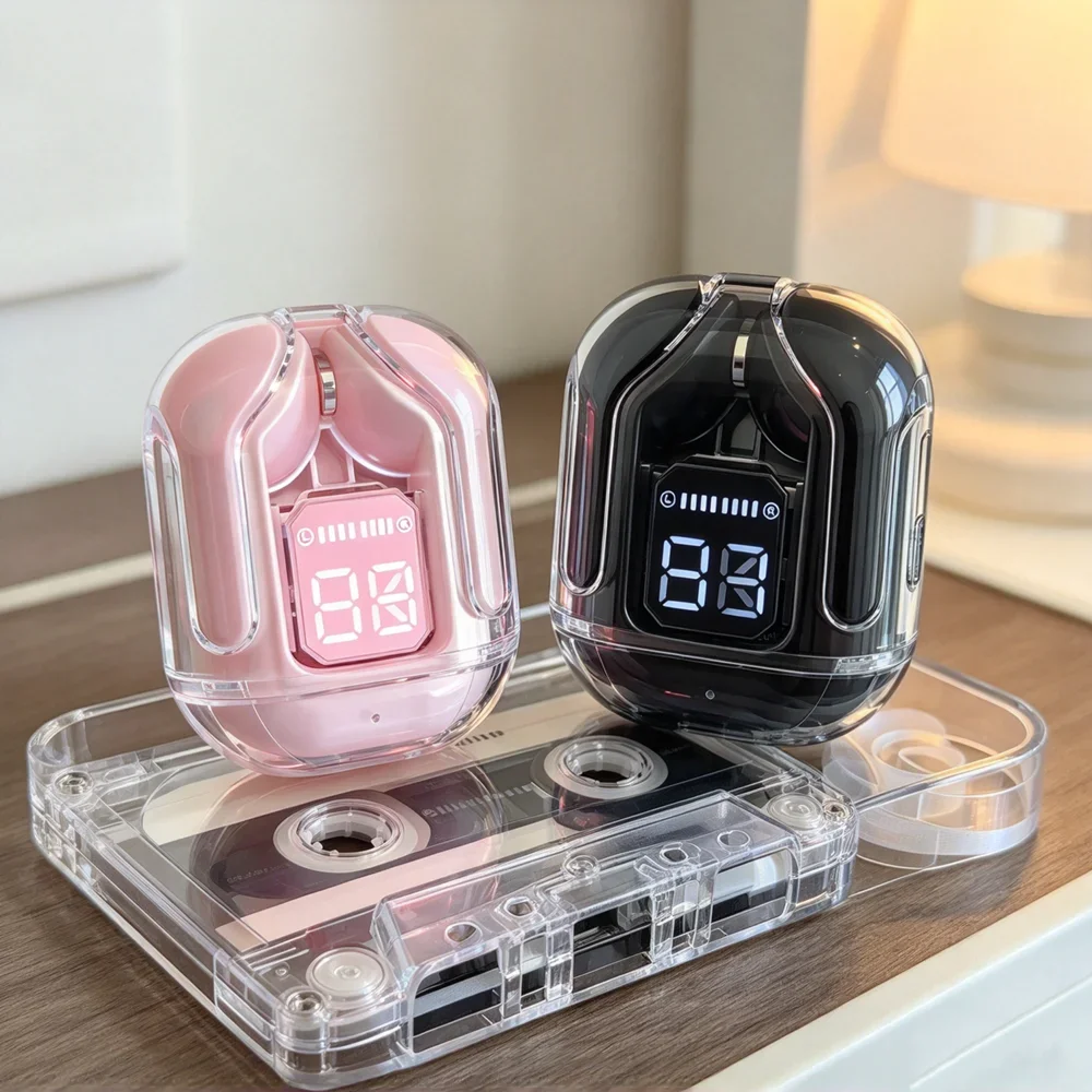 TWS Wireless Earbuds Bluetooth Headphones Adopt Well Tuned Acoustics Slim Housing Touch Command To Manage Audio