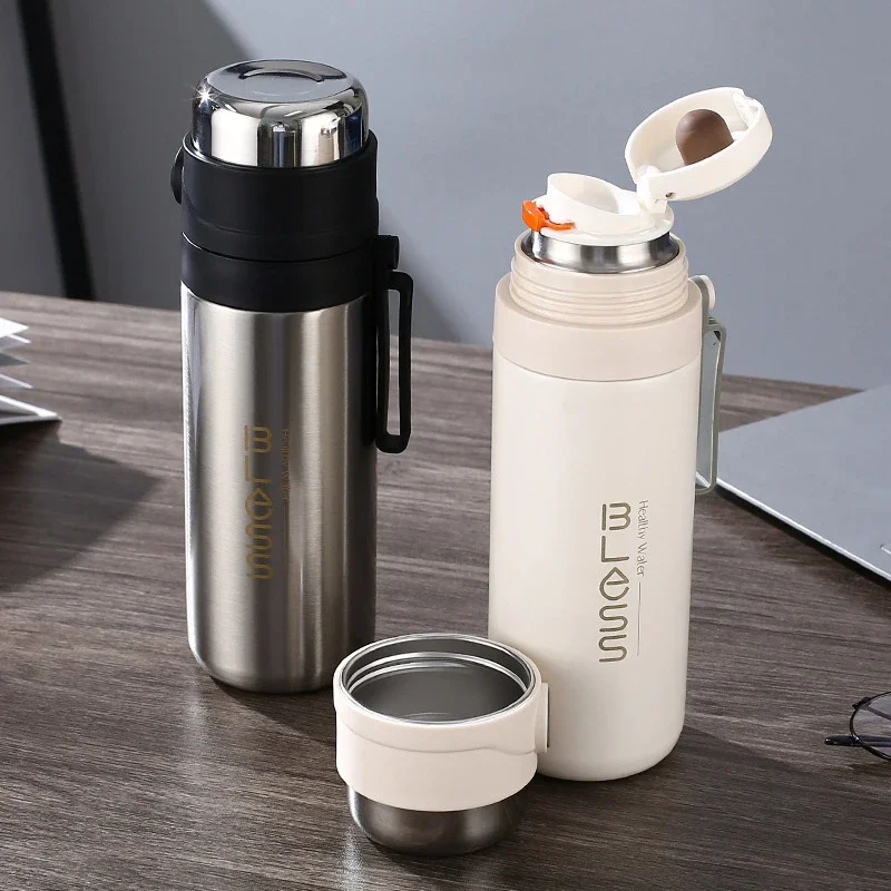 Thermos Bottle Stainless Steel Vacuum Gift Cup Household Office Coffee Milk Flask 500ml