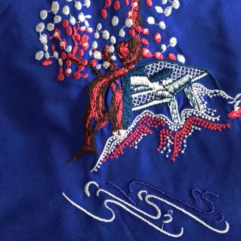 فستان نسائي تقليدي من فيتنام Aodai فستان سهرة شرقي مطرز على الطراز العرقي