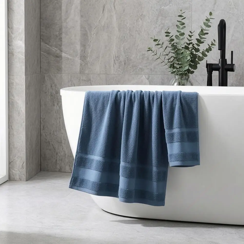 Soft Pure Cotton Towel Set Cotton Bath Towel Extra Absorbent Thick Shower Towel Soft Quick-dry Gym Travel for Adults for Pool