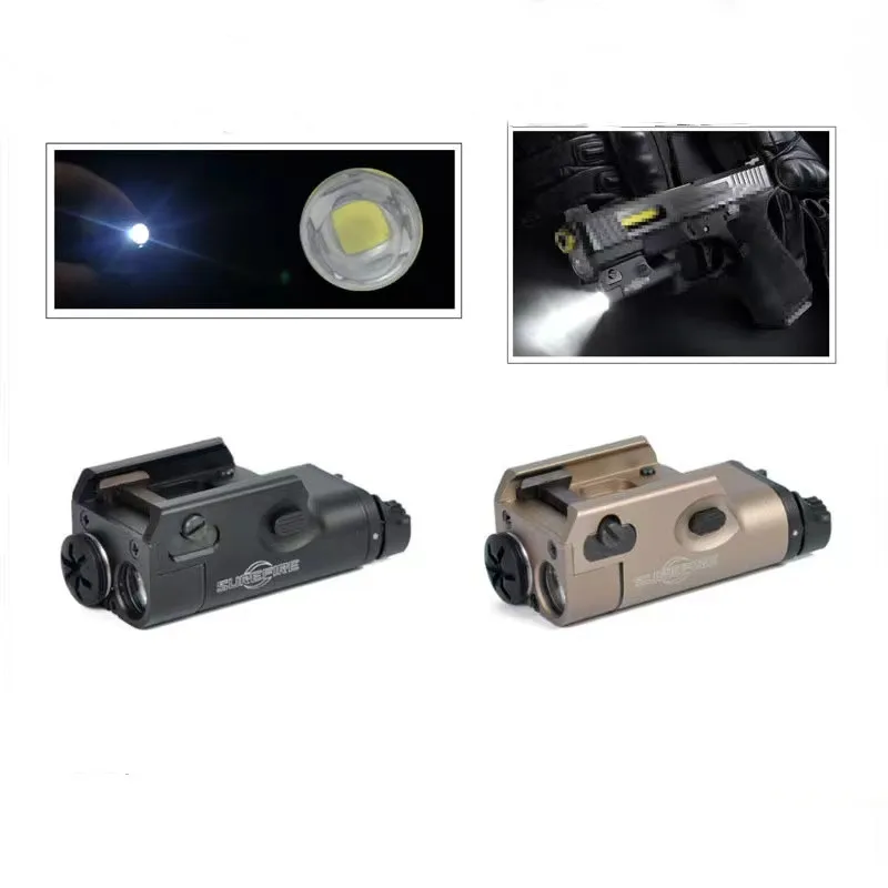 

Low Profile High Lumen xc1 LED pistol flashlight Fit 20mm Rail GLOCK SF XC1 Ultra Compact Handgun M92 Light Used In GLOCK