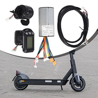 5.5/6.5in Carbon Fiber Electric Scooter Bike 24/36V 250W Controller LCD Monitor Brake Set Display + Brake + Controller Full Set