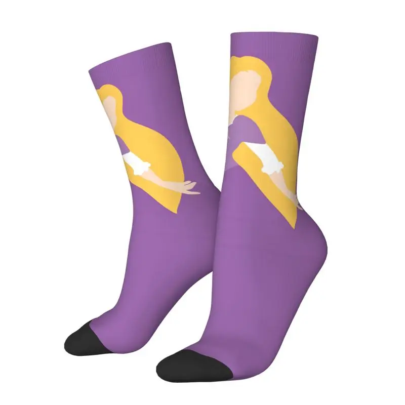 

Носки принцессы с крутым принтом на заказ для женщин и мужчин, эластичные летние, осенне-зимние забавные носки с героями мультфильмов