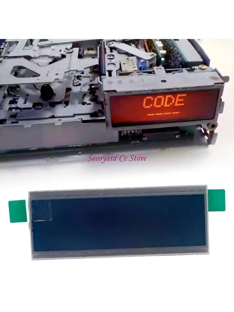 N3UC Interior Display Screen Panel for E28 E30 E31 E32, Center Console Screen Part for Aged Screen Service and Daily Driving