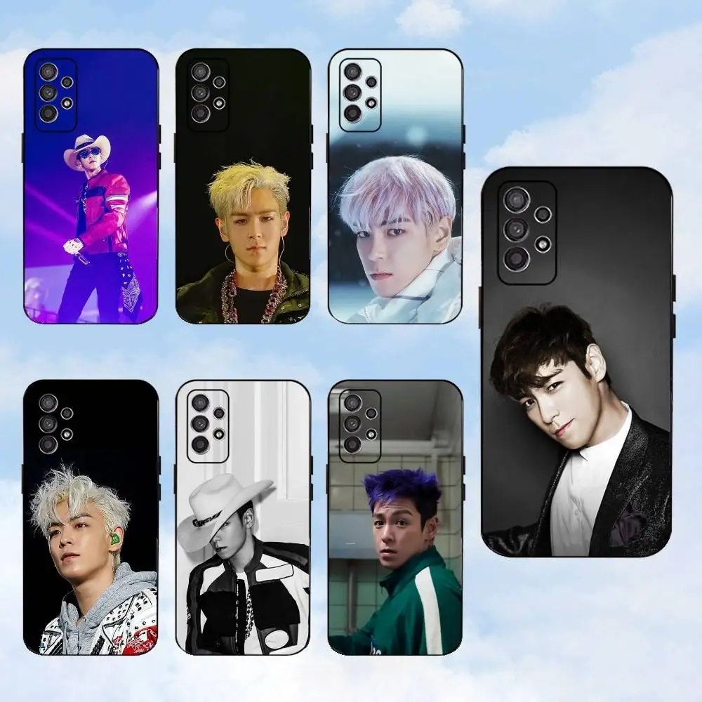 

T-O-P Choi Seung-hyun Phone Case For Samsung S25,S24,S23,S22,S21,S20,S10,Ultra,Plus,Lite,FE,Soft Silicone Black Cover