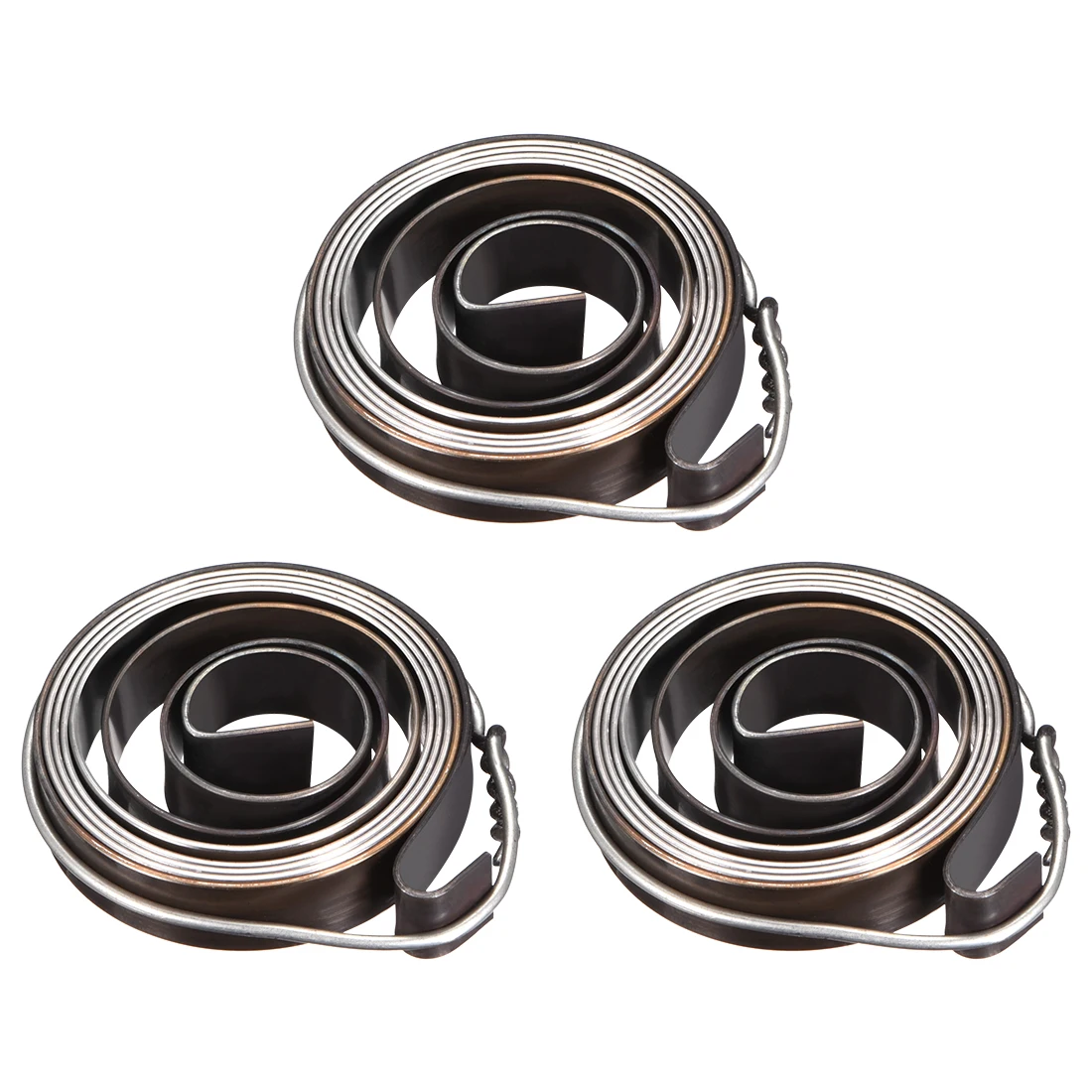 2/3Pcs Drill Press Return Spring Quill Spring Feed Return Coil Spring Assembly Chemical Blackening 680-1540mm Expand Length