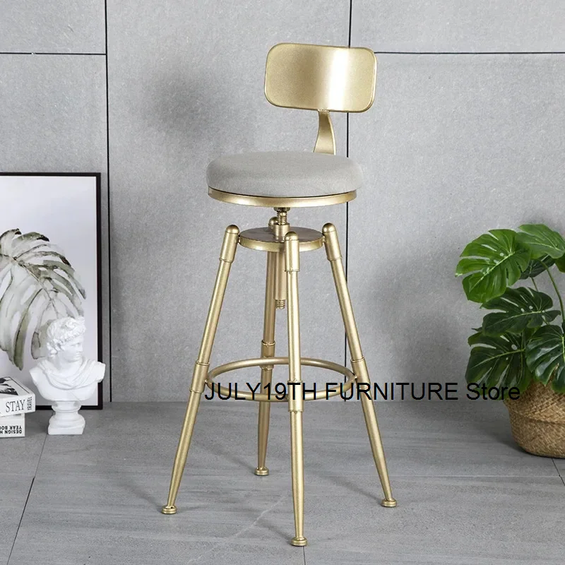 

Design Cushions Bar Chair High Table Barstool Kitchen Island Minimalist Bar Stool Waiting Mainstays Taburete Alto Furnitures