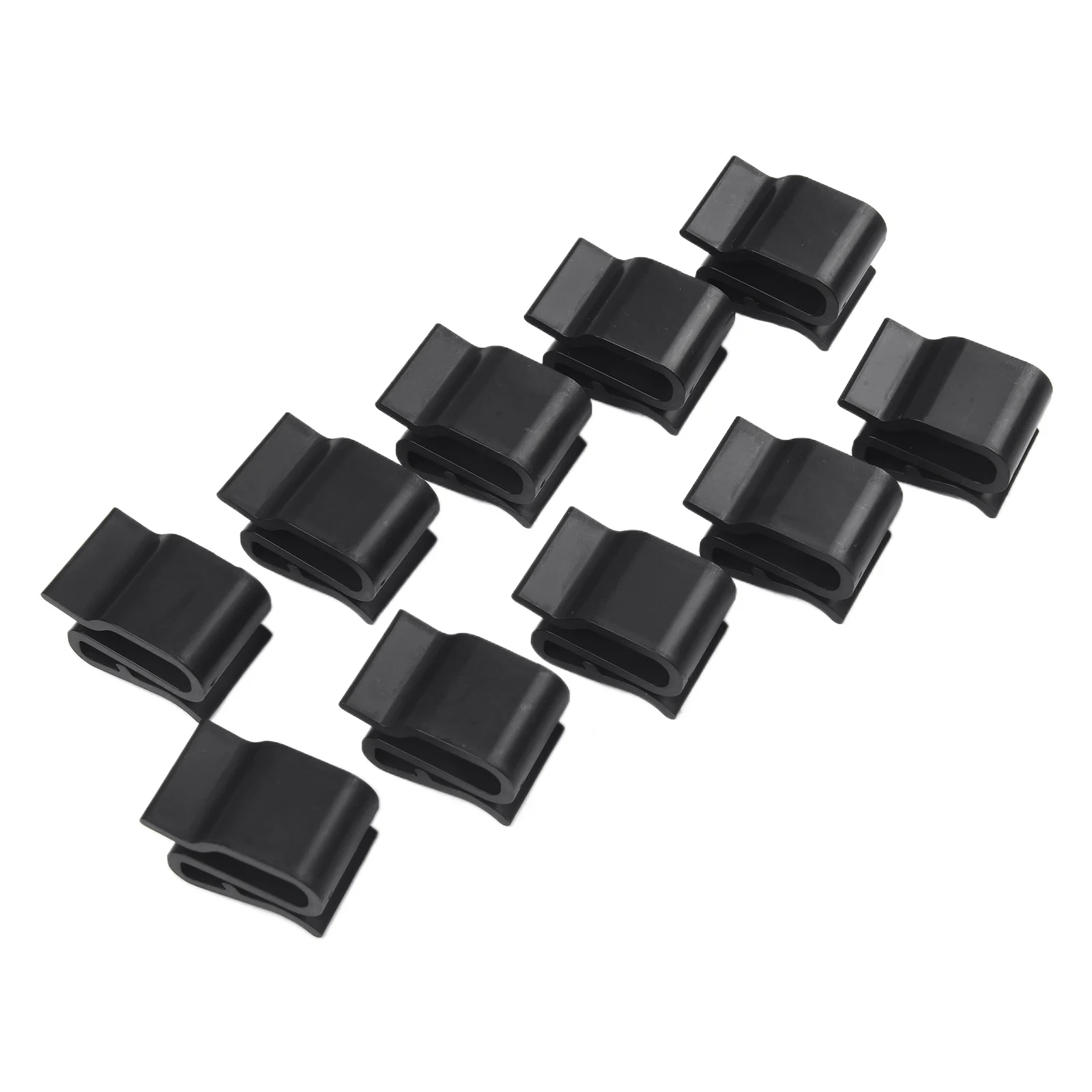Solar Panel Photovoltaic Wire Clips 50 Pack PV Cable Clamps for Secure Fixation on For Boat Trailers Made from Plastic