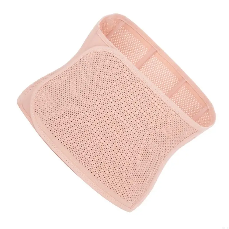Breathable Waist Cinching Belt Integrated Hollowed Out Waist Belt for Women Lady Adjustable Size Waist Protective Belt