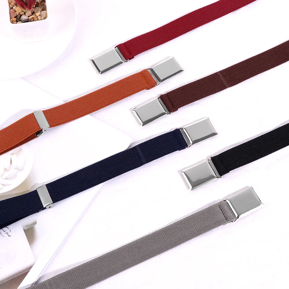 Elastic Canvas Belt Adjustable Elastic Belt High Quality Waistband Girls Boys Kids Waist Belt