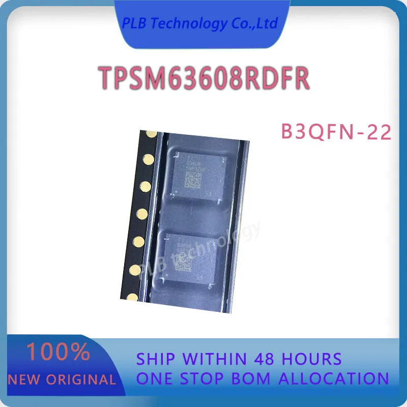 1PCS TPSM63608 TPSM63608RDFR B3QFN-22 36V 6A Power Modules Integrated Inductor High-density Original Stock New