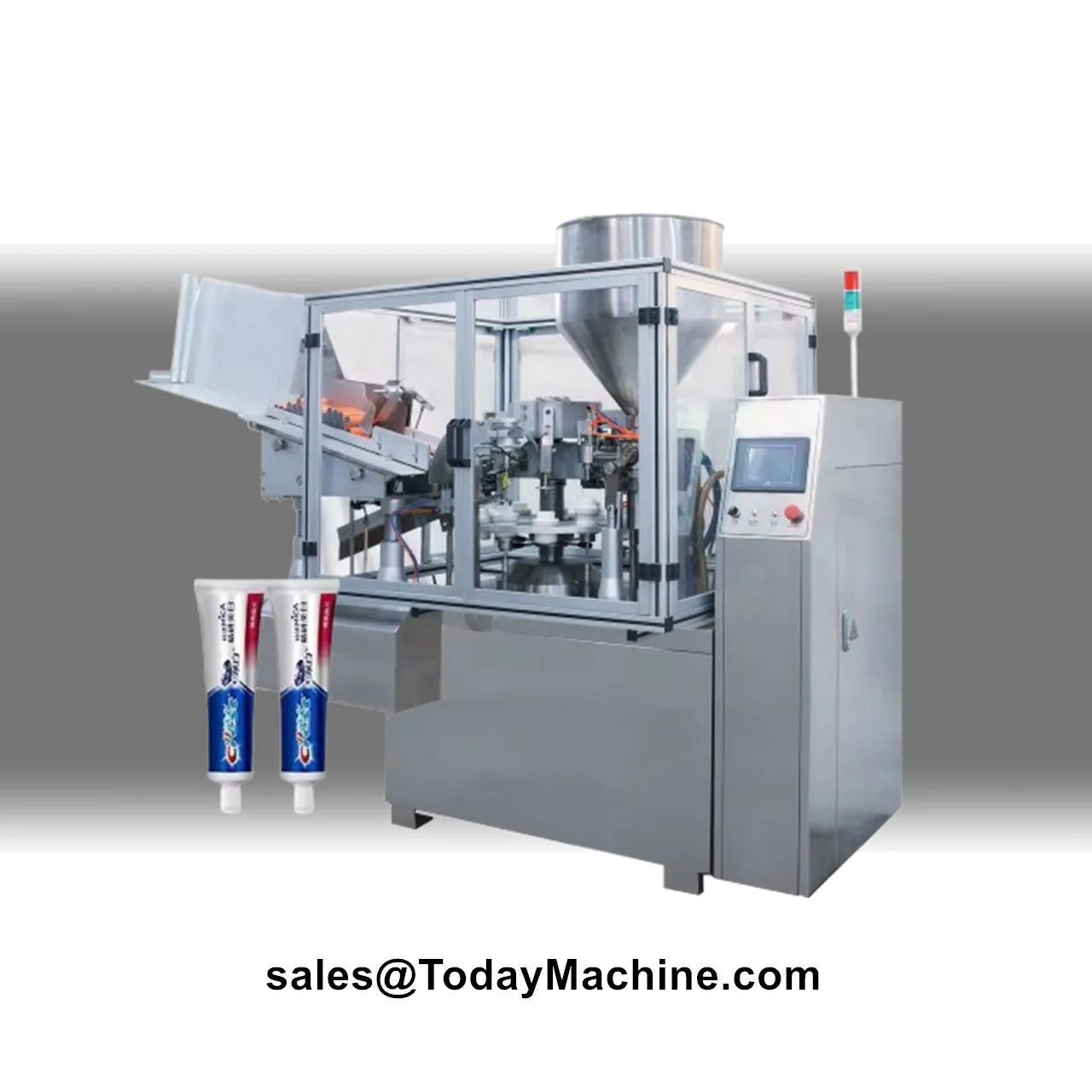 Automatic Soft Tube Filling Sealing Machine for Cosmetic Toothpaste Lotion