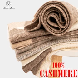 Cashmere Scarf For Women Pure Color Ladies Imitation Cashmere Black Scarf Female Winter To Increase Ahawl