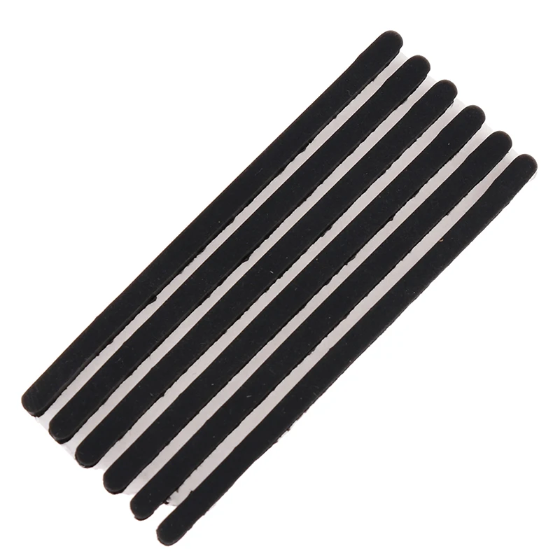 6pcs Black Rubber Pads for Laptop Screen Frame & Base Feet – Replacement Anti-Slip Cushion Pads for Notebook