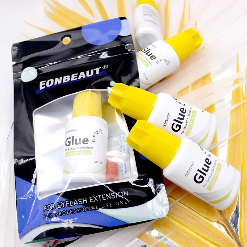 IGLUE EONBEAUT EB-3 Eyelash Extensions Supplies Glue 5ml Yellow Cap Adhesive Makeup Beauty Health Tools Korea Lava Lash