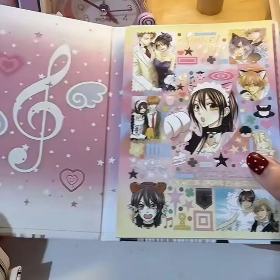 

Stickers Japanese Girls' Weekly Japanese Magazine Collection Character Stickers Whole Huge Thick Ins Handbook Student Material