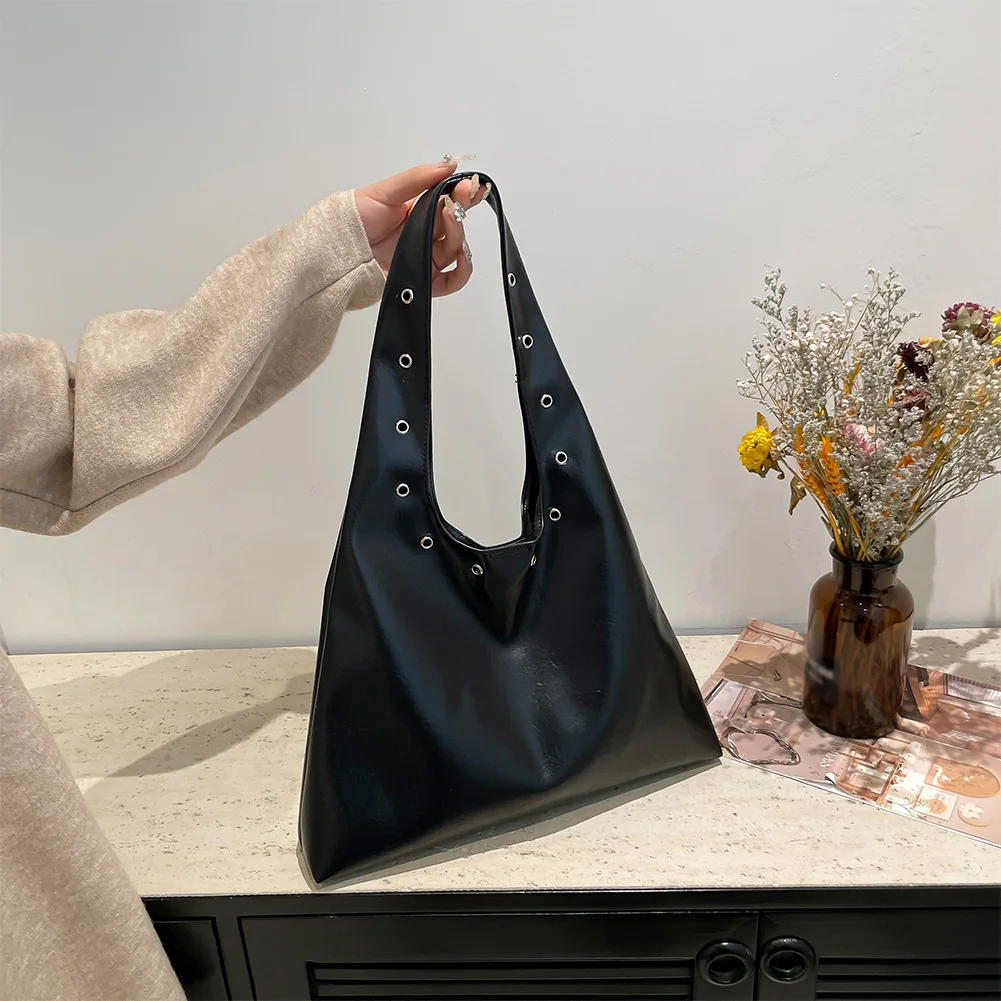 

Сумка на плечо для женщин с магнитной застежкой, сумка-тоут из искусственной кожи с верхней ручкой для работы и путешествий