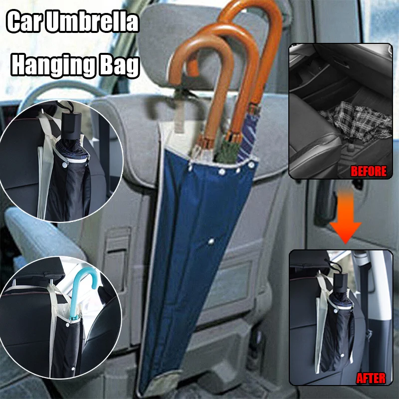 غطاء مظلة سيارة مقاوم للماء / حقيبة تخزين المظلة / كيس تخزين، قابل للطي، بسيط ومريح، يمكن أن يحمل 3 مظلات #1