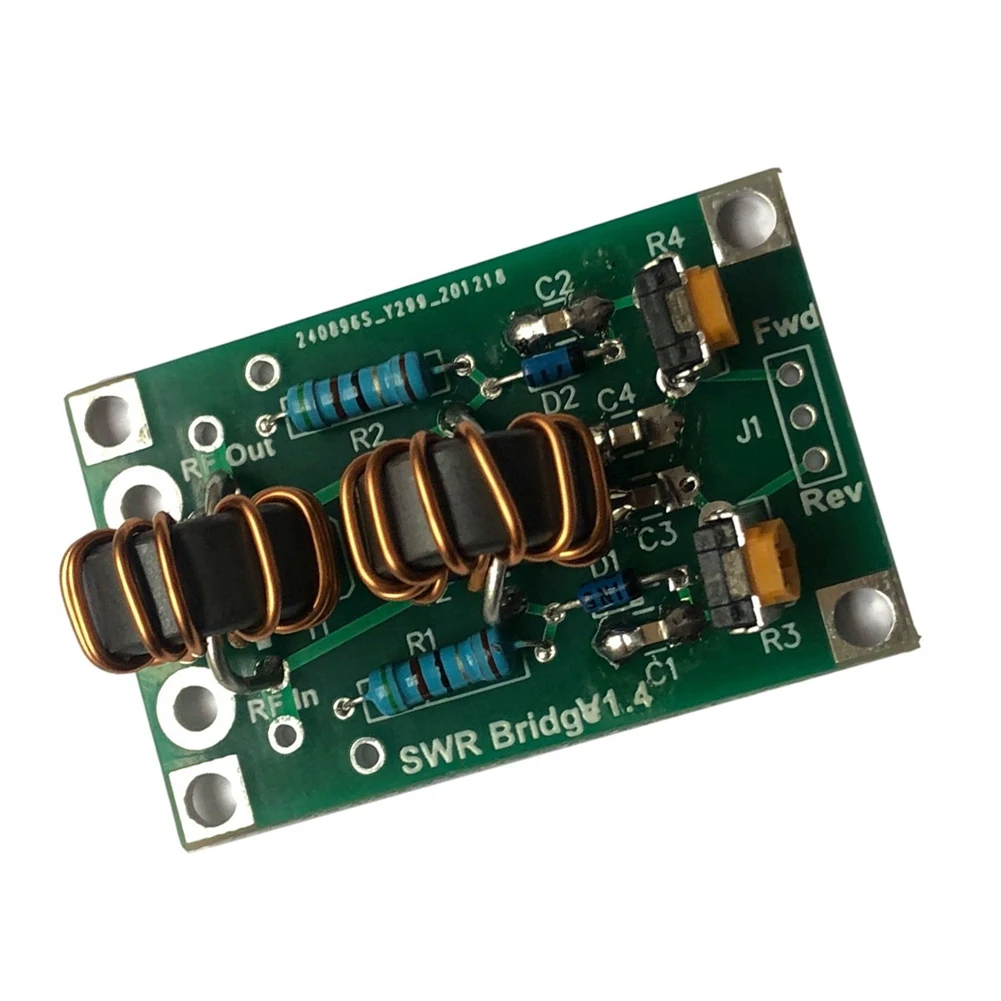 Kit SWR Bridge 1.4 Componentes Electrónicos RF SWR Reflect Bridge para Red RF Acabado