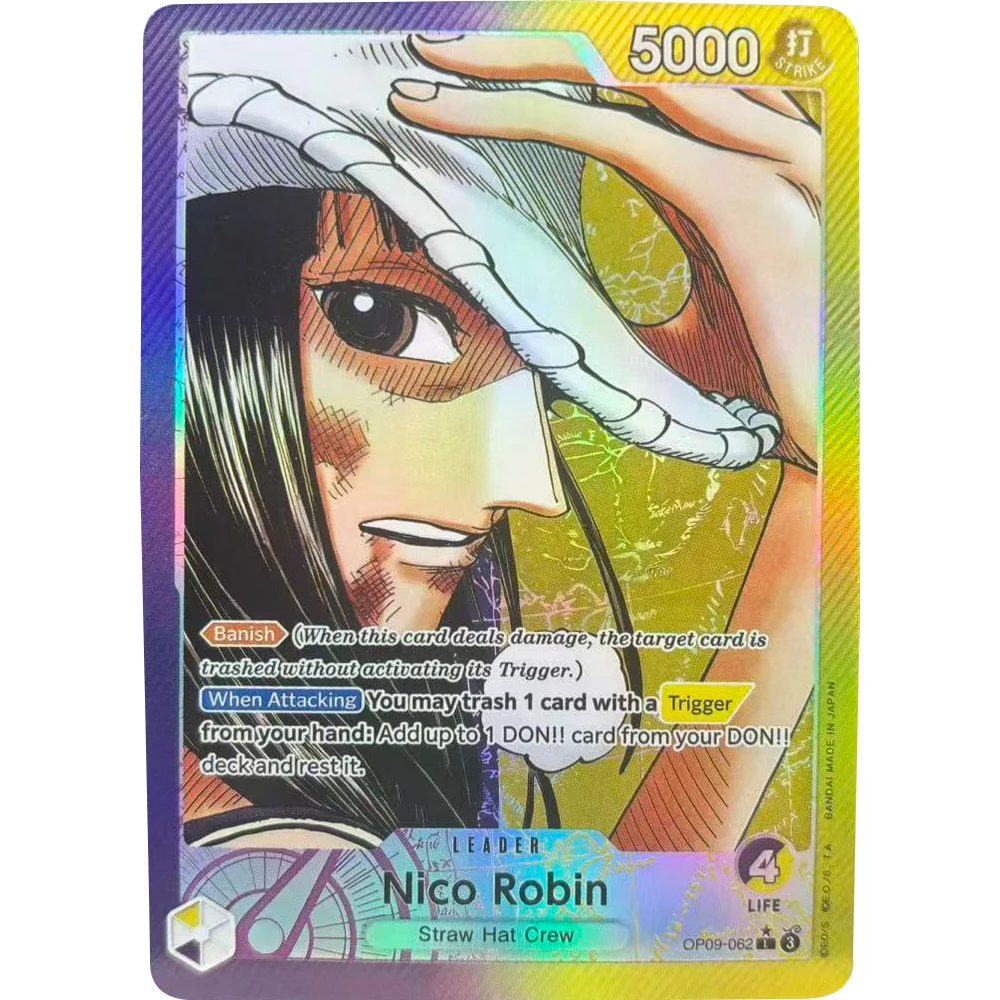 ONE PIECE Collection Cards Roronoa Zoro Monkey D. Luffy Usopp Nami