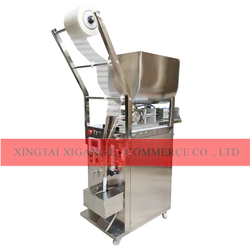Automatic Paste Semi Fluid Filling Machine Hot Pot Bottom Material Sesame Peanut Butter Tomato Packaging Machine