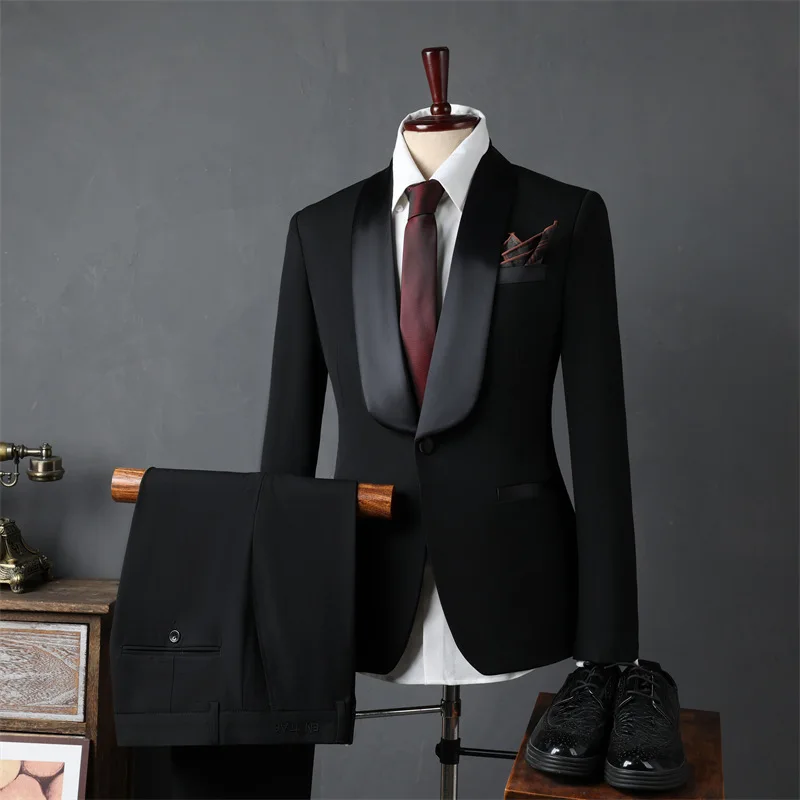 (26) Customized New Wedding Suits, Groomsmen Suits, Performance Costumes, Men's Suits