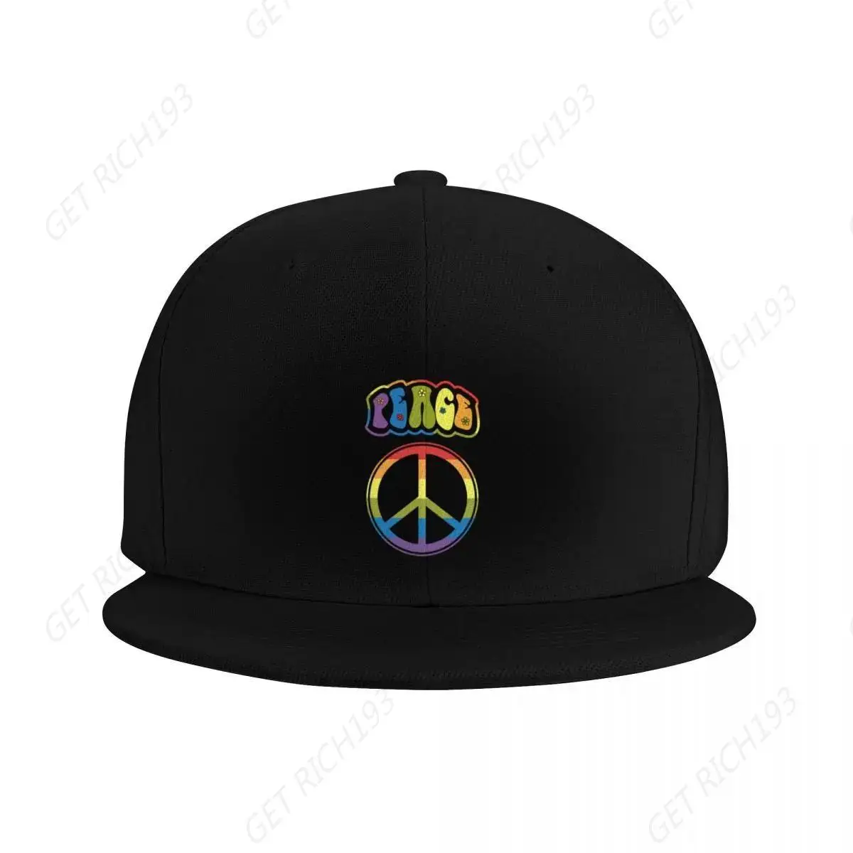 Peace Symbol Baseball Cap Custom Cap Beach Outing New In Hat birthday Mens Hats Women's