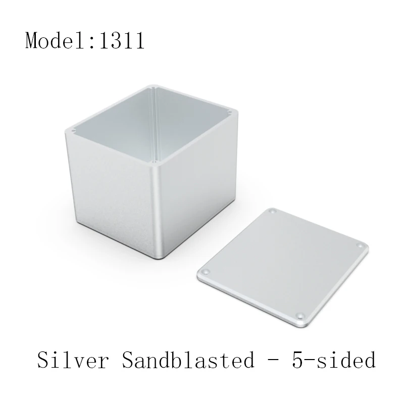 Weiliang Audio 130L x 110W x 99H Internal Height 94 Medium-sized Sandblasted Aluminum Transformer Cover Full Aluminum Chassis