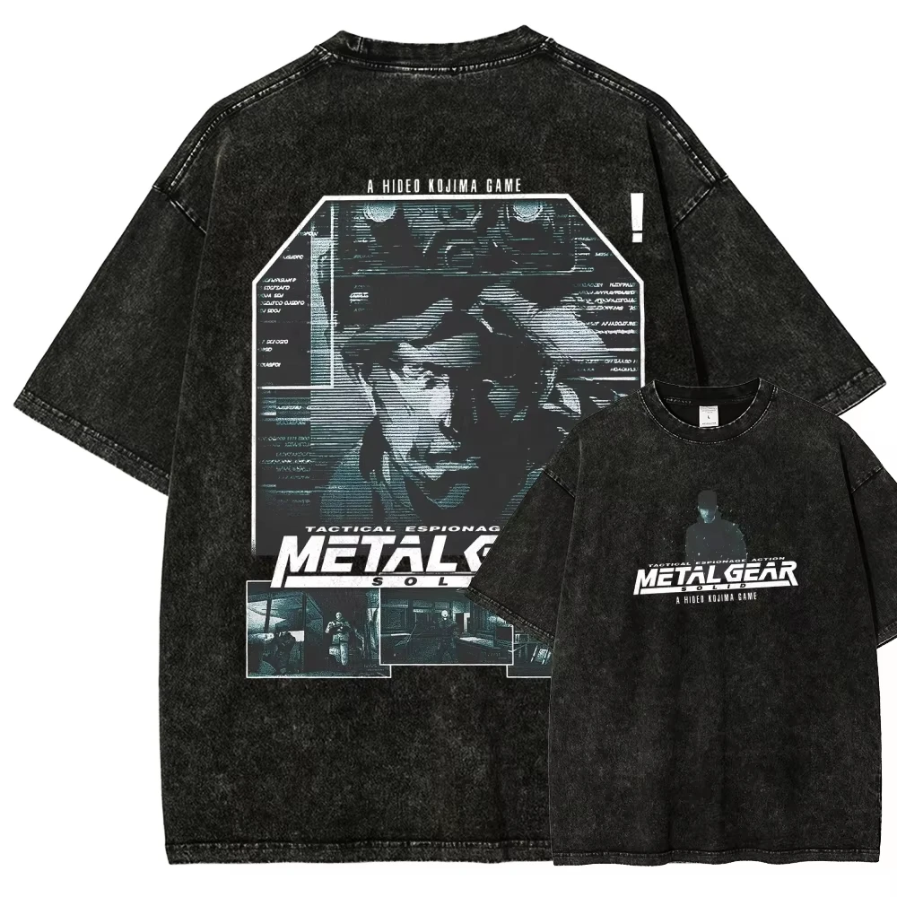 Retro Gaming T Shirt - Metal Gear Solid T-Shirt Men Women