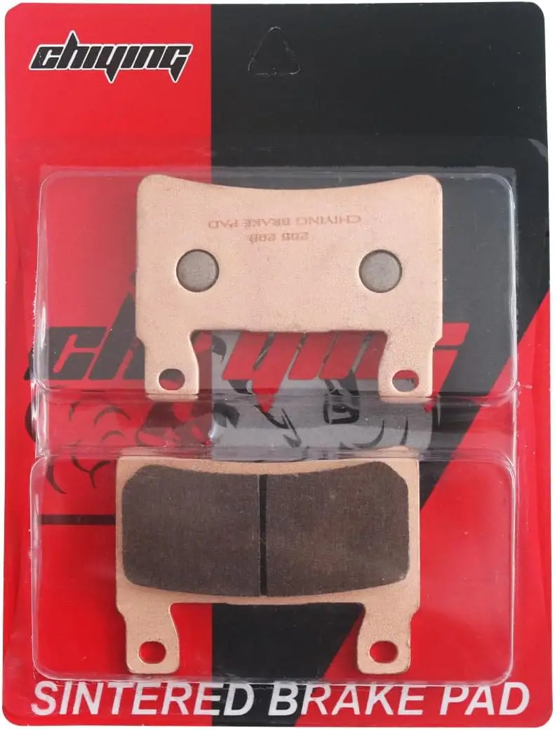 

FA265 Disc Brake Pad Set Copper based sintering Motorcycle Brake Pad Set Fit for Jinji La 300 Grey Stone (1 Pairs Front)