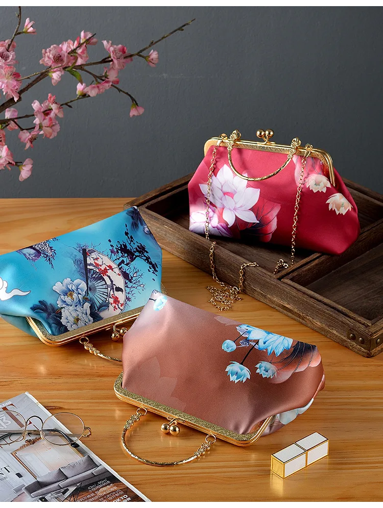 Cheongsam-Tasche, Chinesische Neujahrstasche, Tasche für die Jahresversammlung – Detail 6