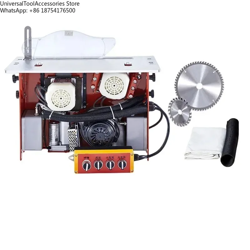 

Upgrade Soft Start Clean Saw Manual Electric Lift Servo Brushless Mute Integrated Dust Suction External Fan