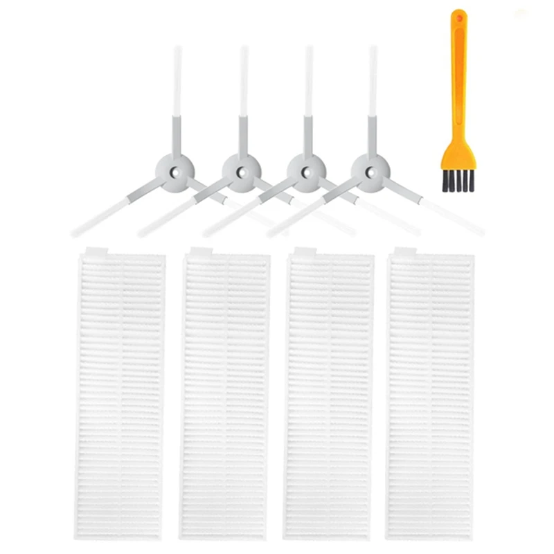 อะไหล่แปรงกรองด้านข้างสำหรับหุ่นยนต์ดูดฝุ่น MJSTG1 G1 Xiaomi Mijia อุปกรณ์เสริมชิ้นส่วนอะไหล่