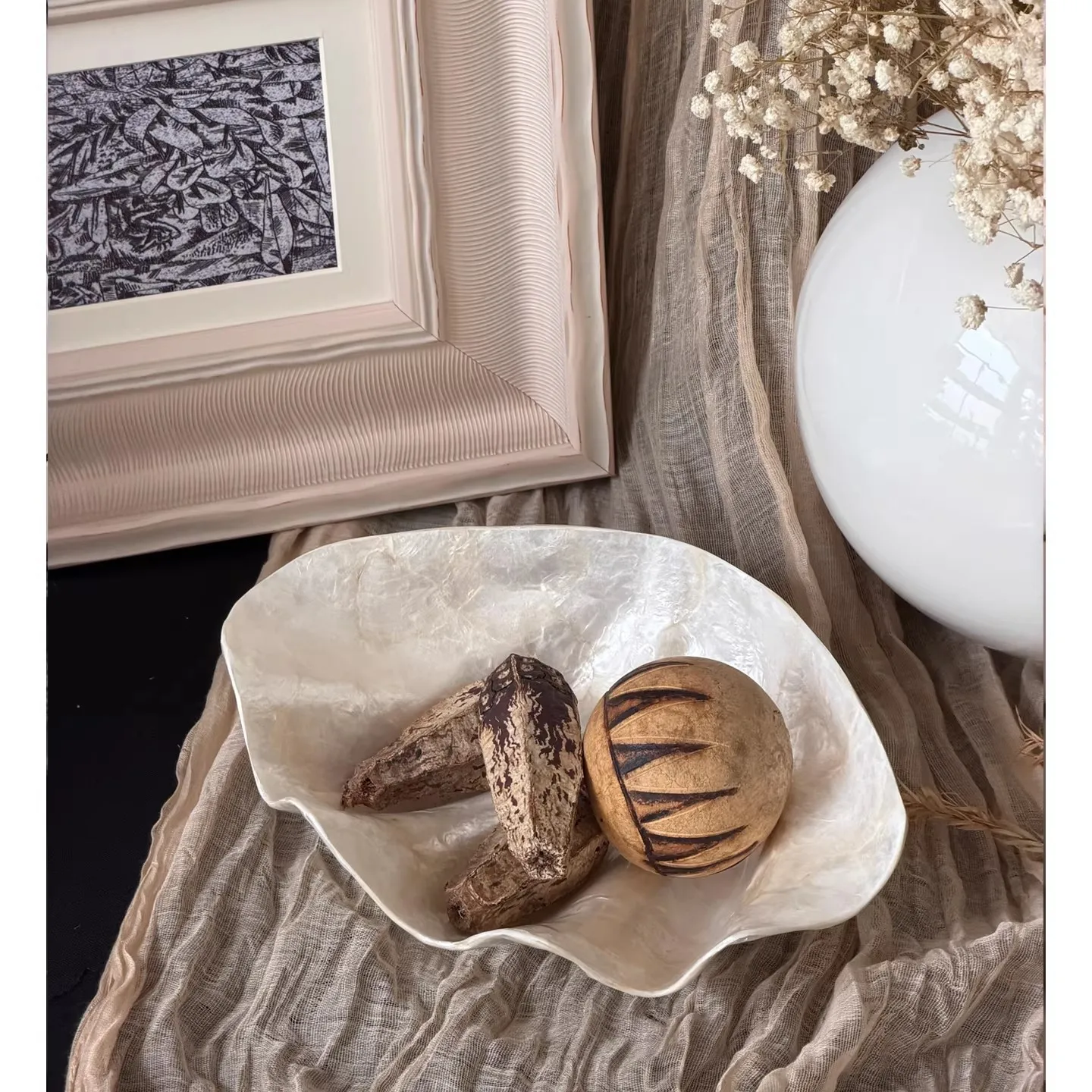 Bandeja Decorativa em Formato - Ceramic Trinket Dish avaliação e preço