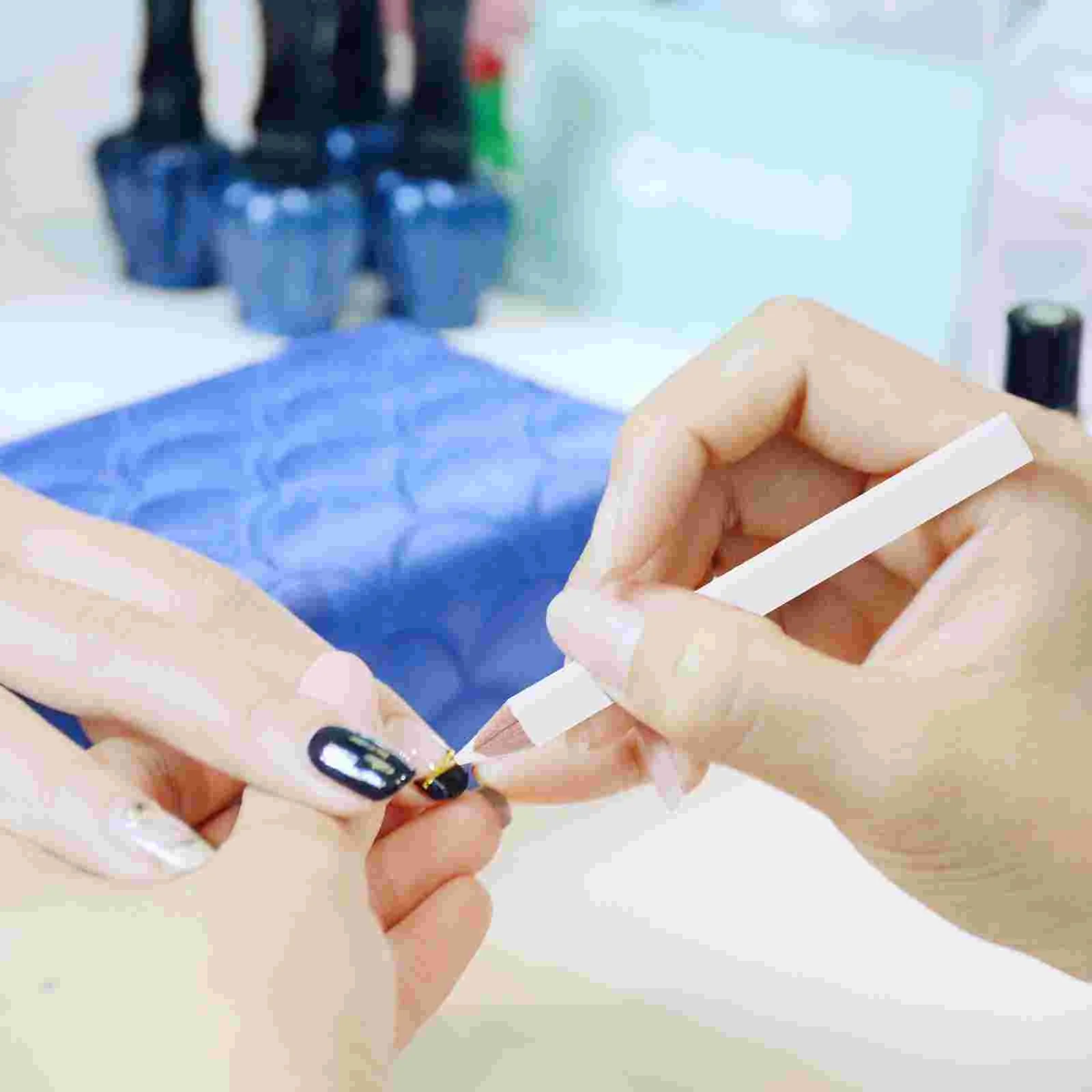 30 peças strass absorvem lápis branco strass para lápis selecionador de unhas joias