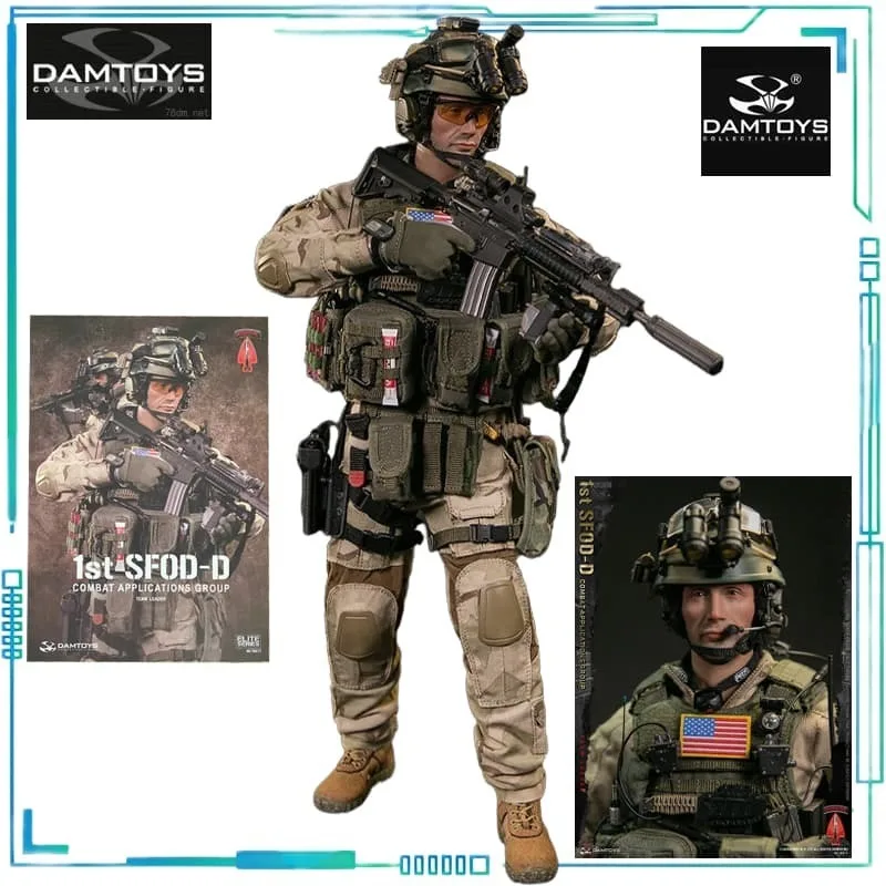 

DAMTOYS Genuine Mobile Doll Series Delta Special Forces Series Delta Special Forces ‘’1st SFOD-D‘’Captain 1/6 Finished Model