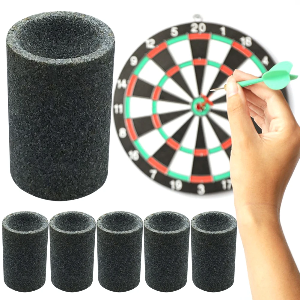 

6Pcs Round Dart Sharpeners Dart Point Sharpener Dart Sharpening Sand Stones for Sharpening Steel Tip and Removing Barbs