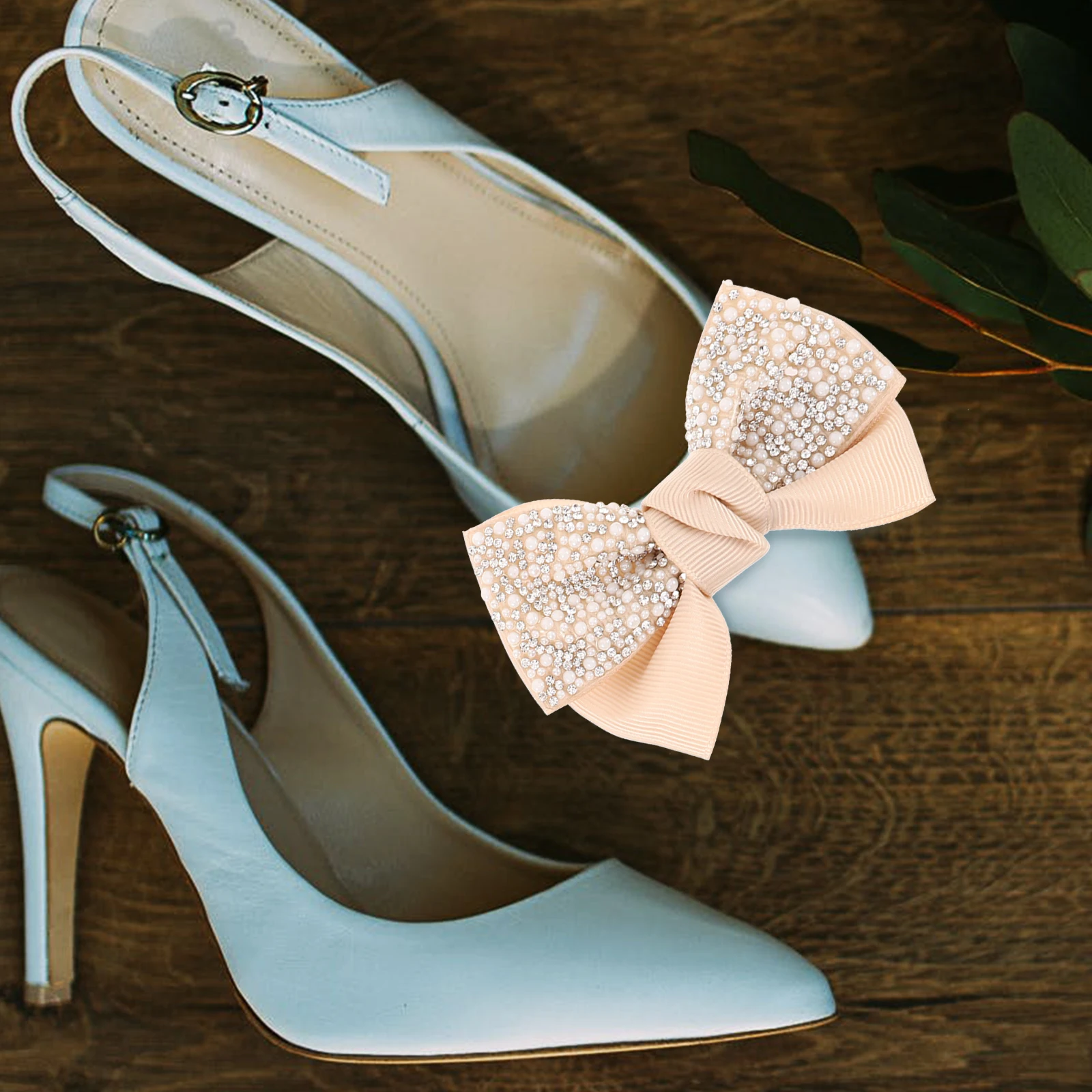 

Bow Shoe Flower Charms for Women Clips Decoration Bridal Decorations Bowknot Jewelry The Flowers