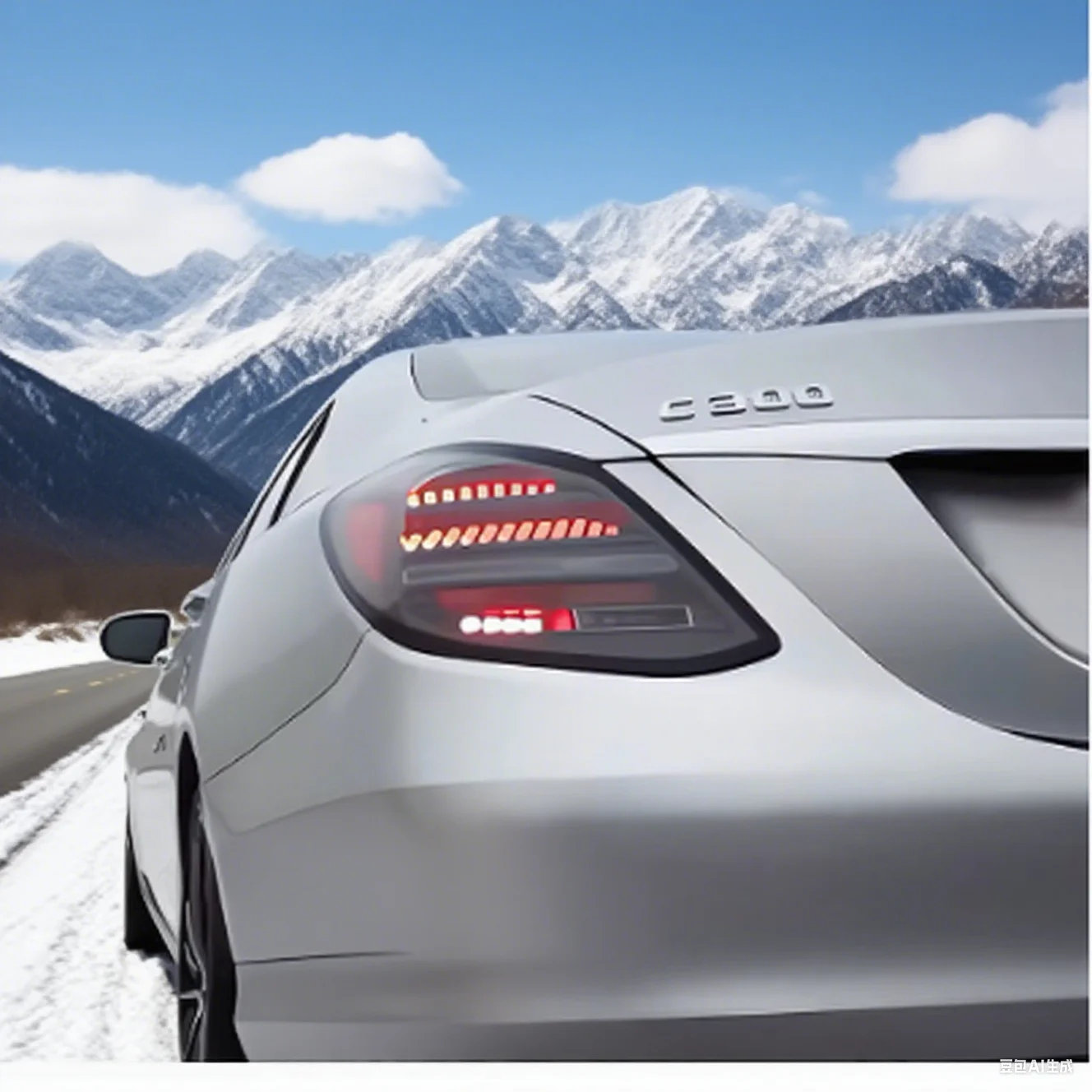 

For Mercedes-Benz C-Class W205 2015-2021 Automatic Rear Tail Light Assembly Upgrade Start Effect LED Brand New Design