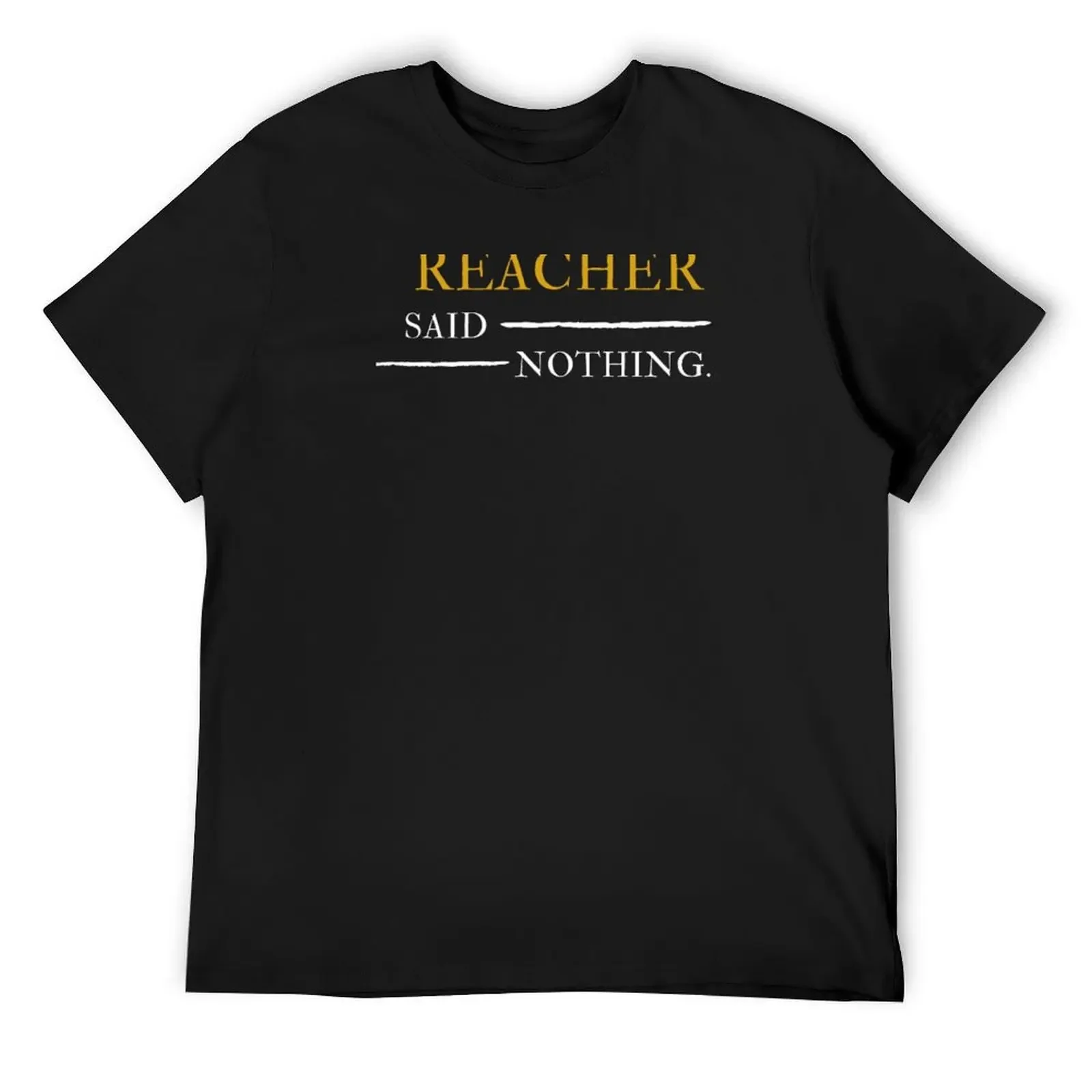 

Jack Reacher T-Shirt plus sizes anime clothes mens graphic t-shirts hip hop