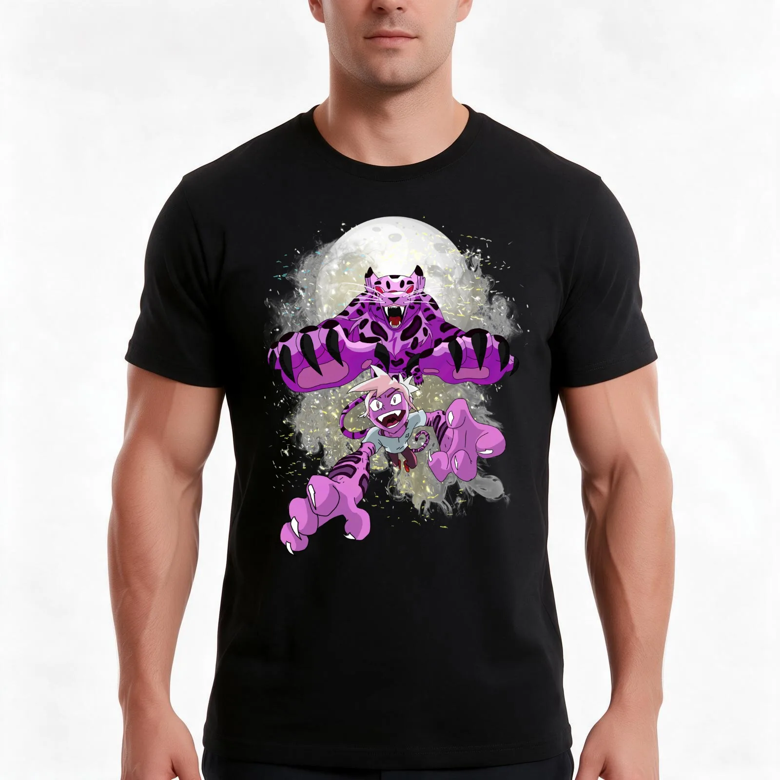 kipo and the age of wonderbeasts T-Shirt, Summer Casual Cotton Tee, Oversized Streetwear Tops, Vintage Graphic Print